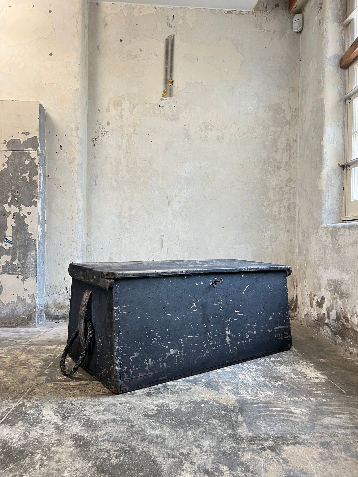 19thC Painted Seaman’s Chest