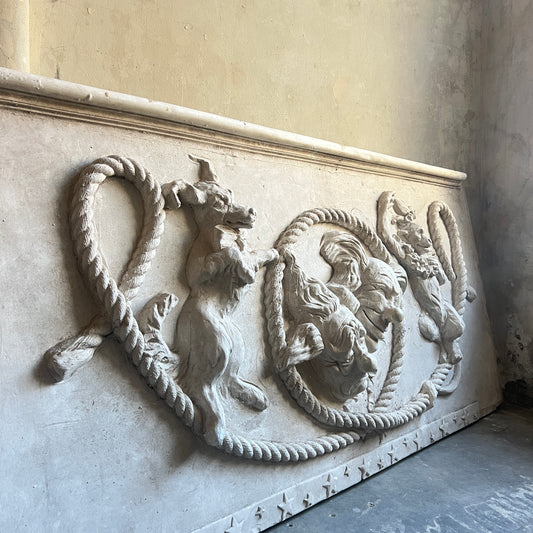 Large Plaster “Comedy & Tragedy” Theatre Panels