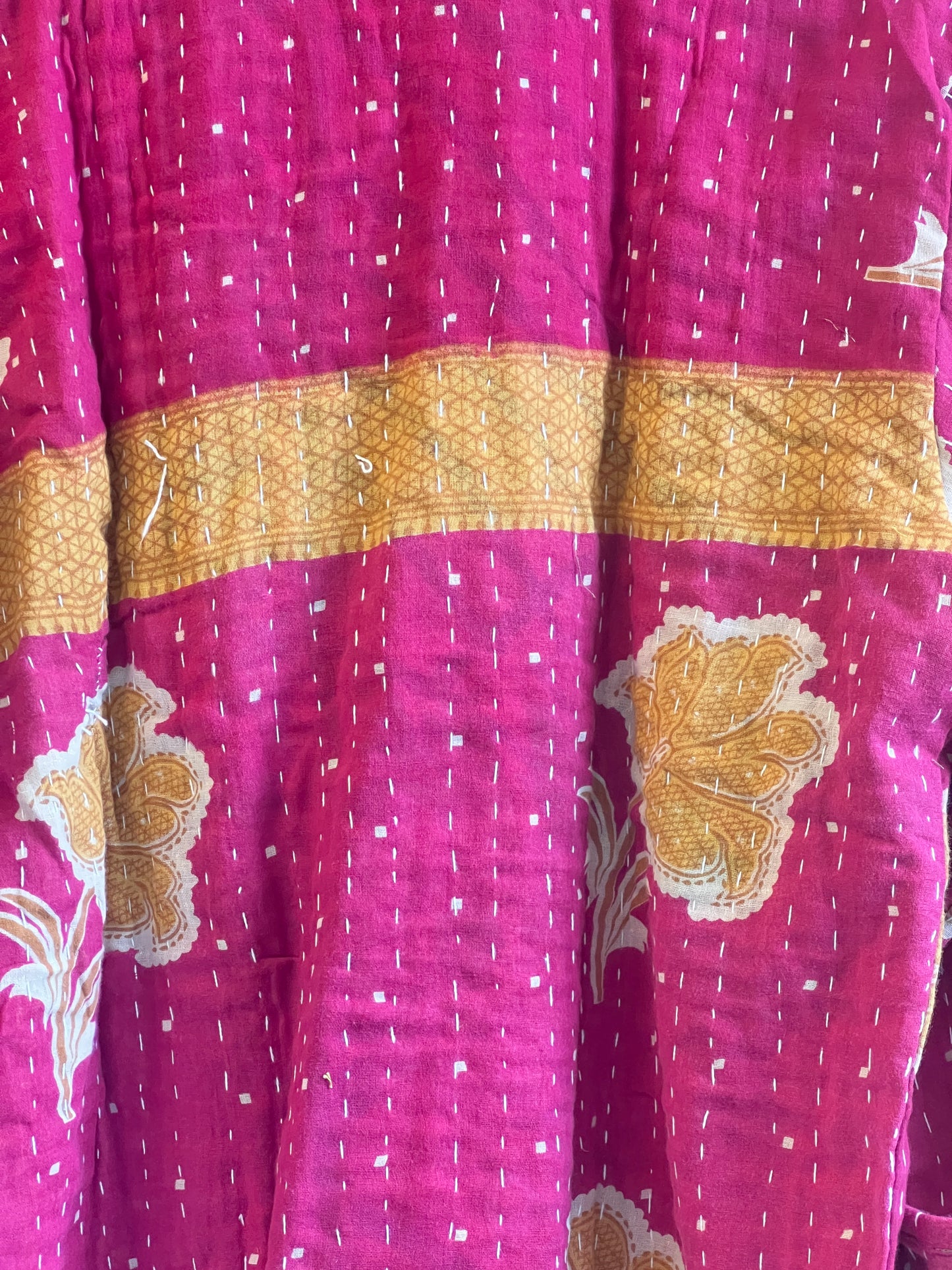 Vintage Cotton Kantha Jacket - No 13