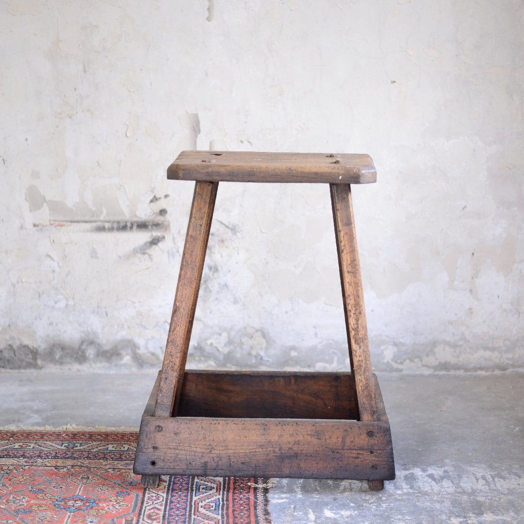 Antique Cutlers or Jewellers Work Stool - A