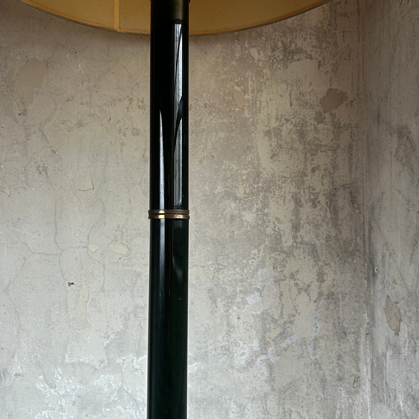 1950’s Italian Malachite & Brass Standard Lamp