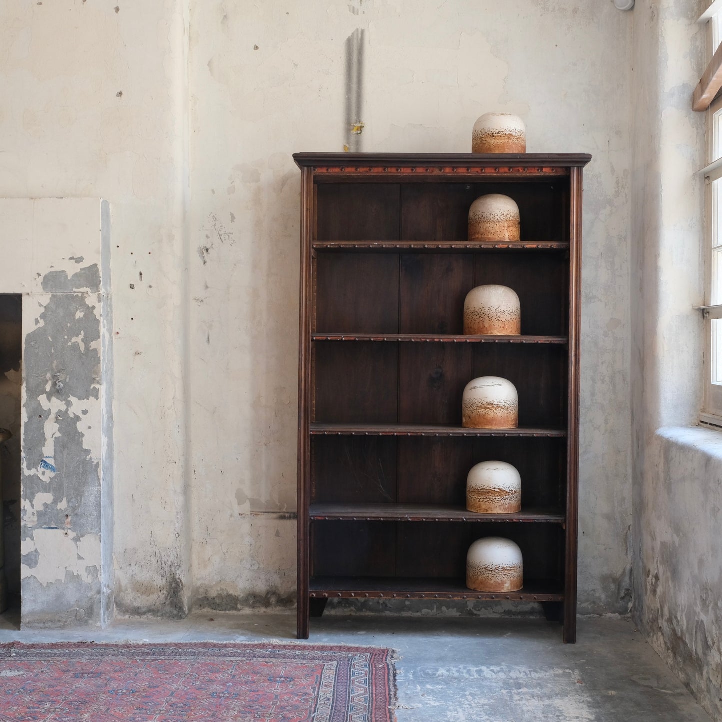 Mahogany bookcase