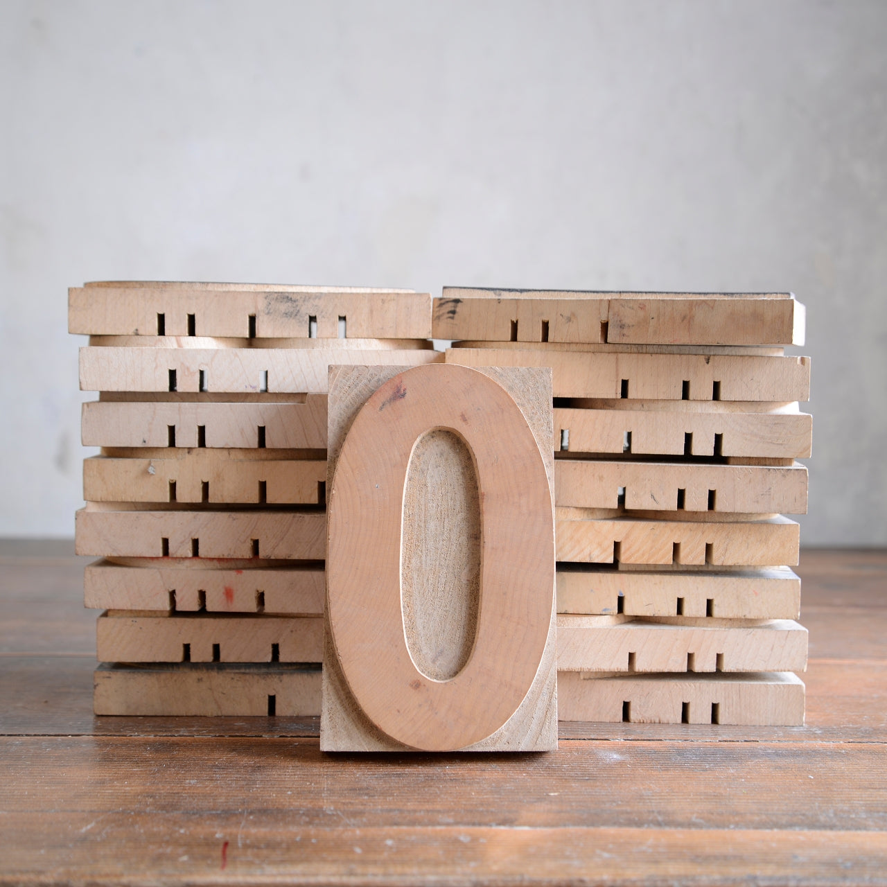 1950’s Wooden Letterpress Type - 15.5cm