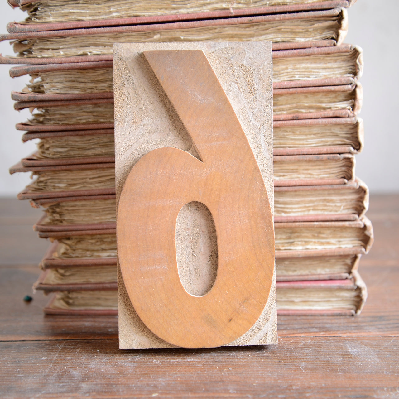 1950’s Wooden Letterpress Type - 15.5cm