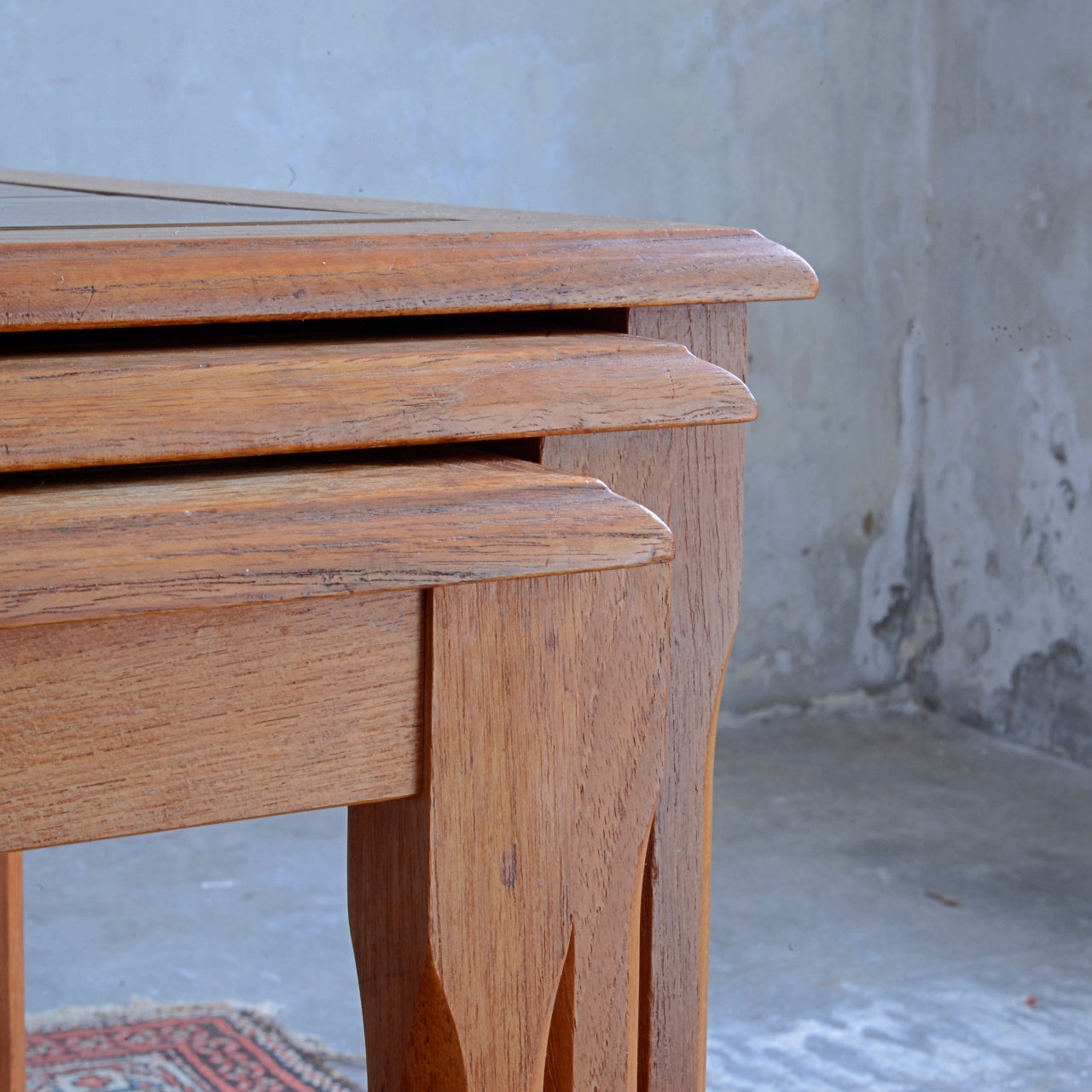 1960's Danish Nesting Tables by Mobelfabrikken Toften