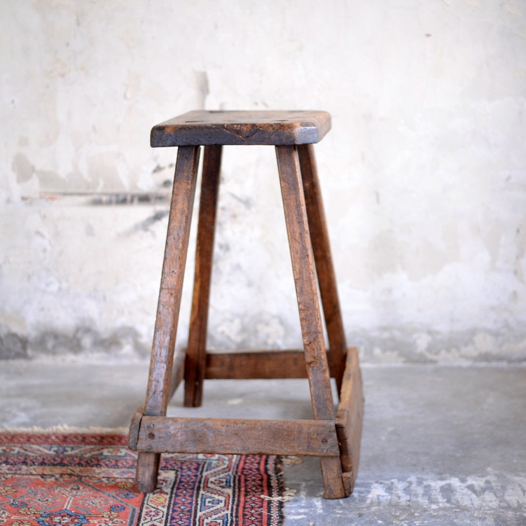 Antique Cutlers or Jewellers Work Stool - B