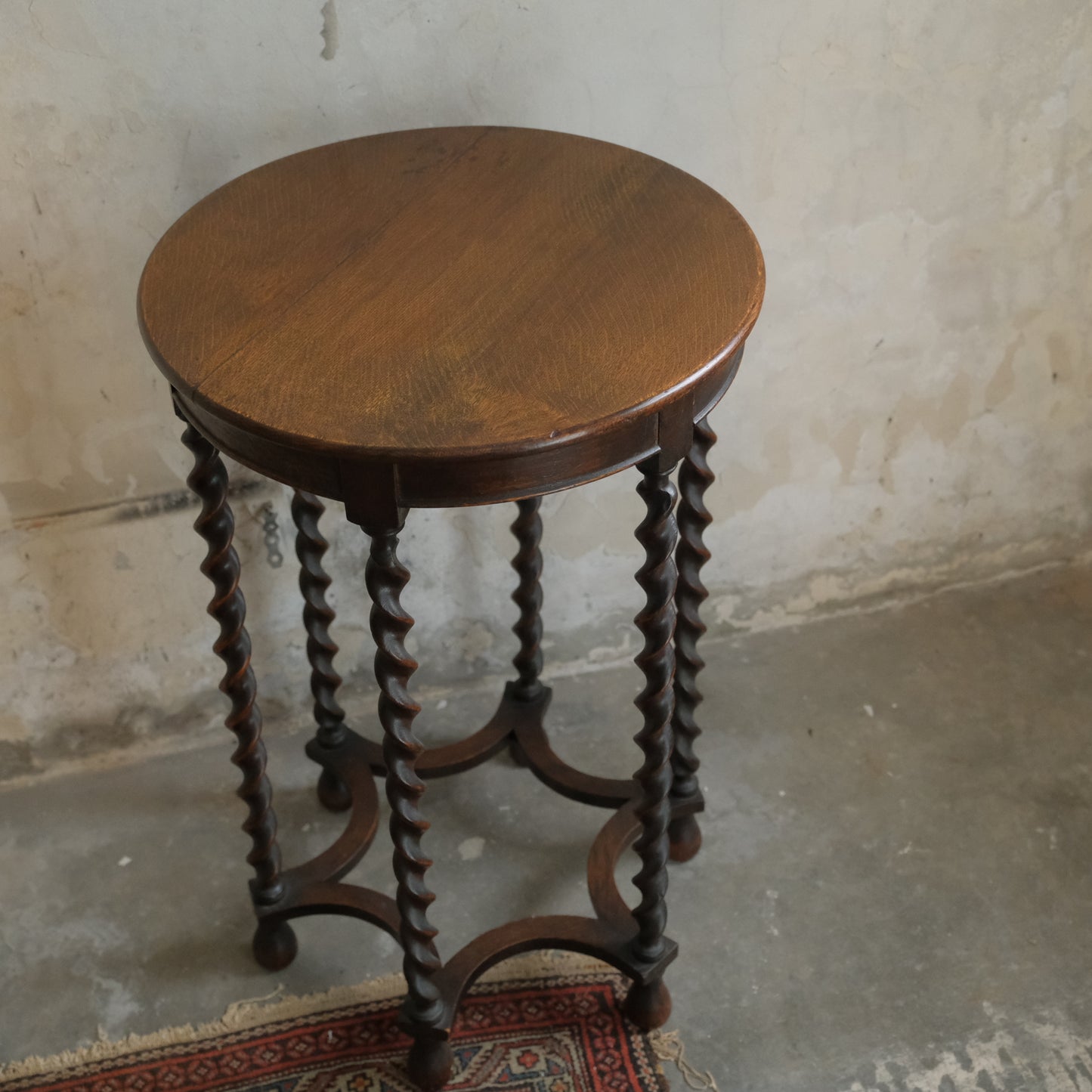 Barley Twist Lamp Table