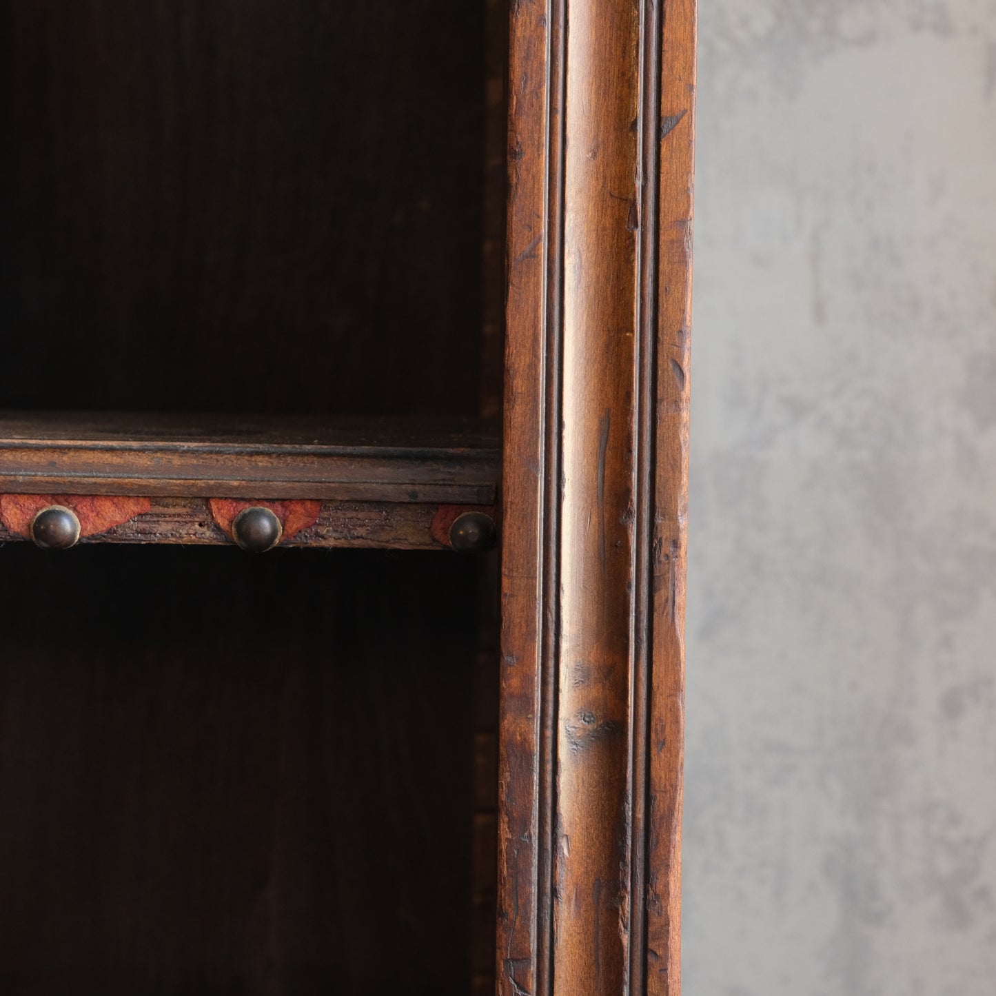 Mahogany bookcase