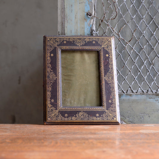 A. Casciani Roma Tooled Leather Photo Frame