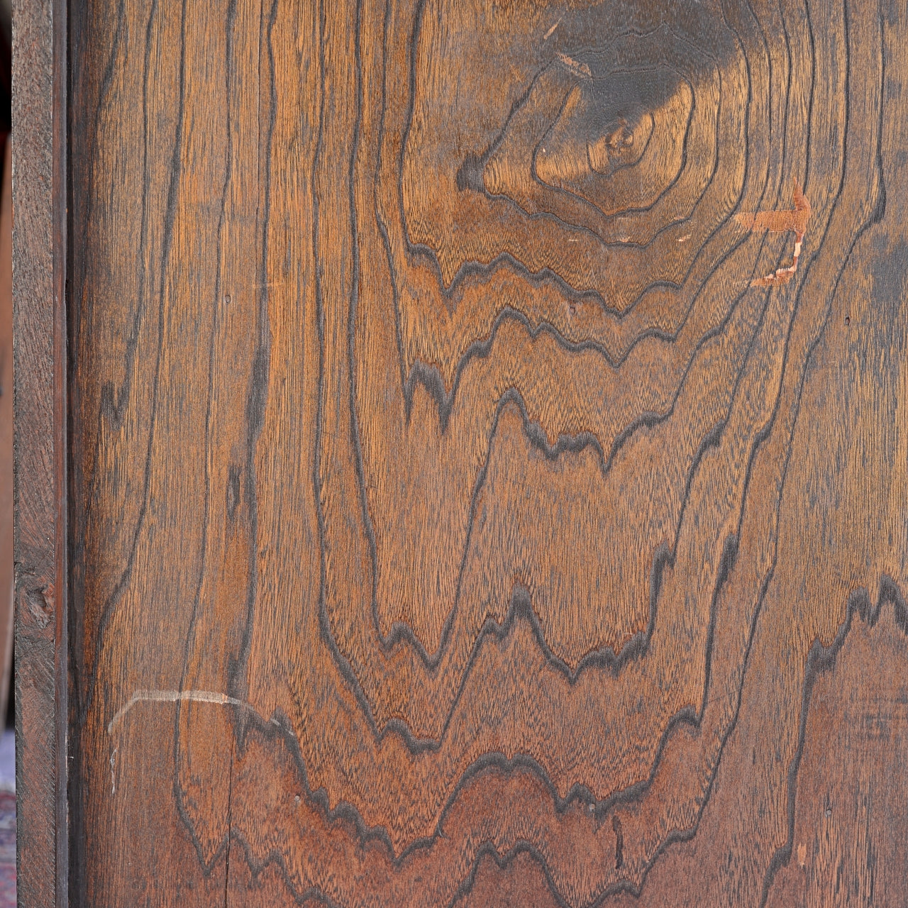 Dark Oak Mid-Century Bookshelves