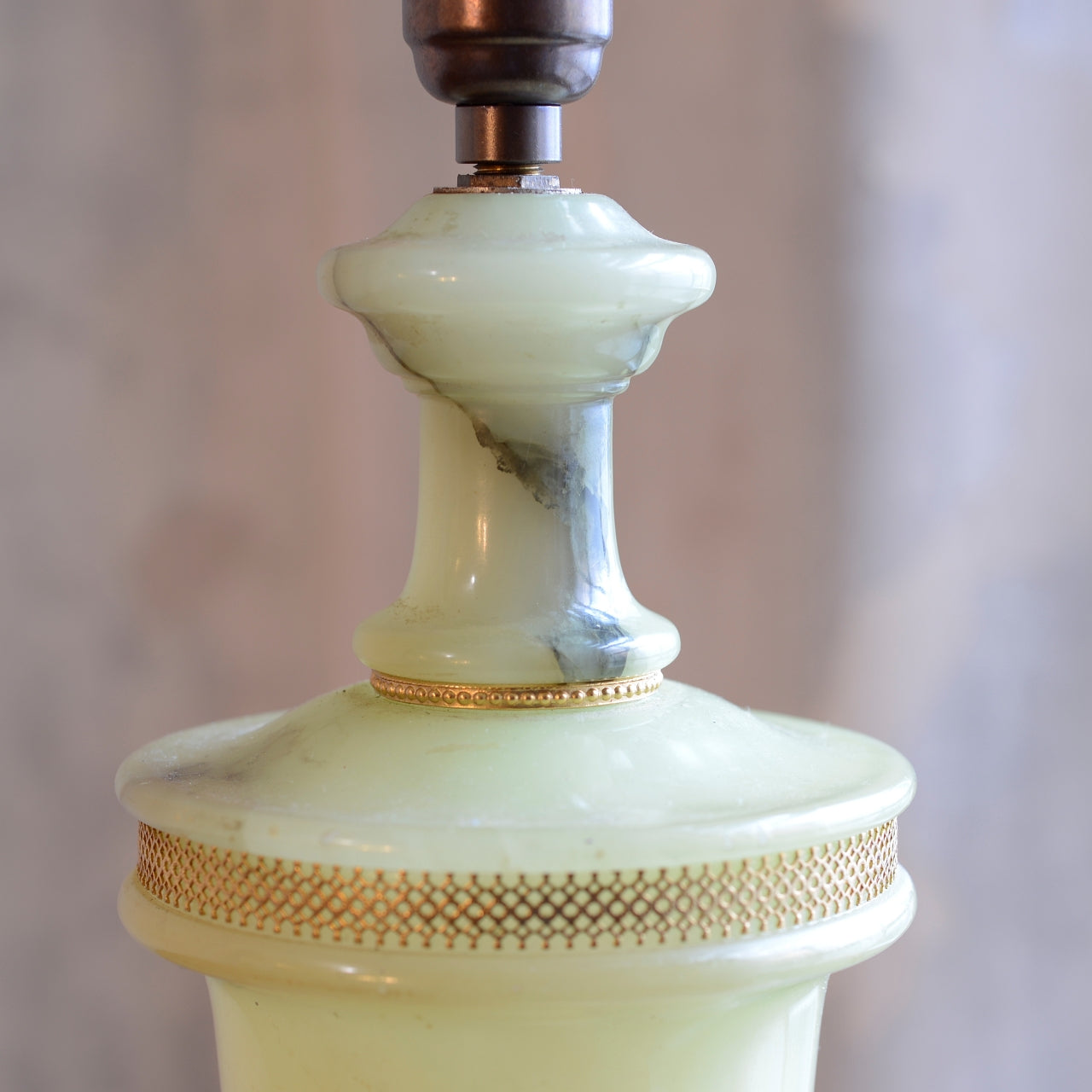 Italian Alabaster Table Lamp