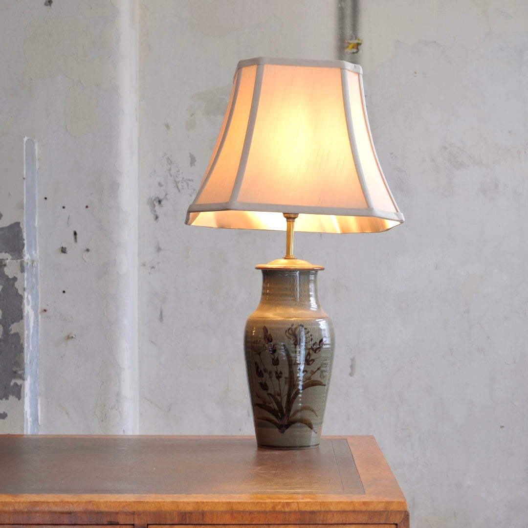 Studio Pottery Table Lamp