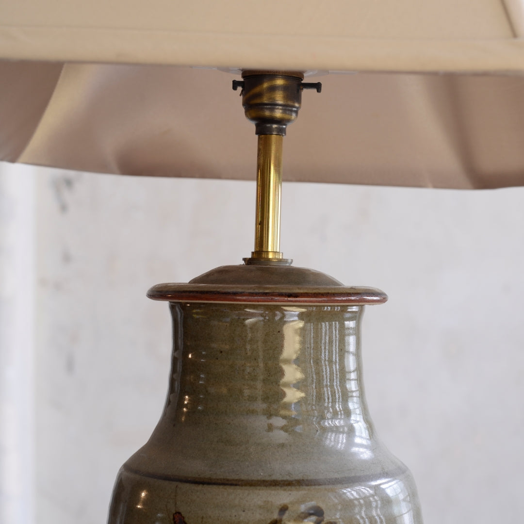 Studio Pottery Table Lamp