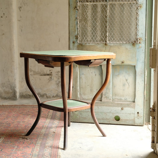 Original Thonet Bentwood Games Table - Model no.8