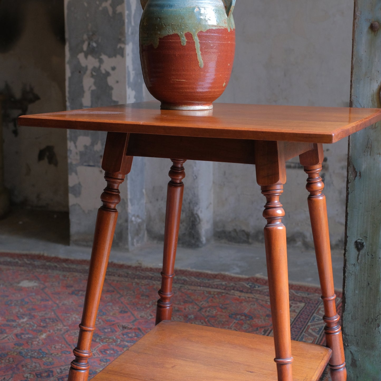 19thC Mahogany Occasional Lamp Table