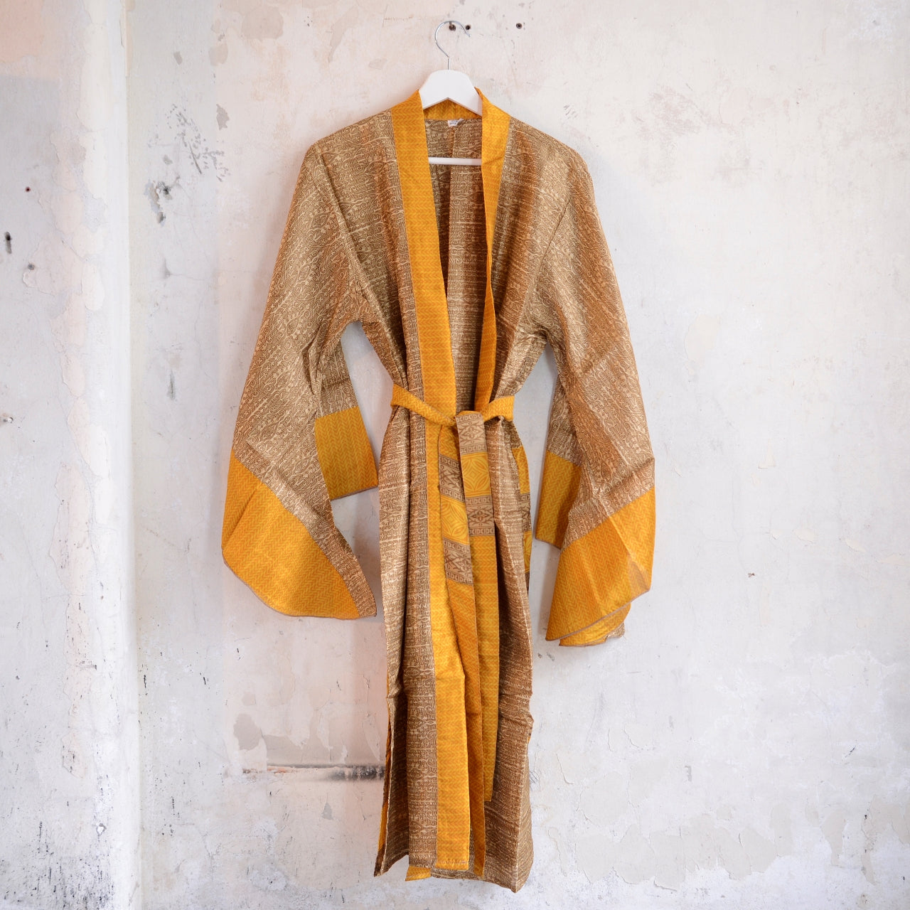 Vintage Silk Batwing Kimono - PP