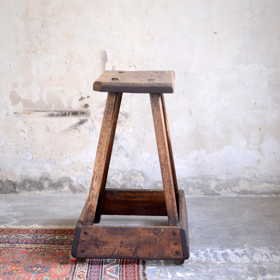 Antique Cutlers or Jewellers Work Stool - A