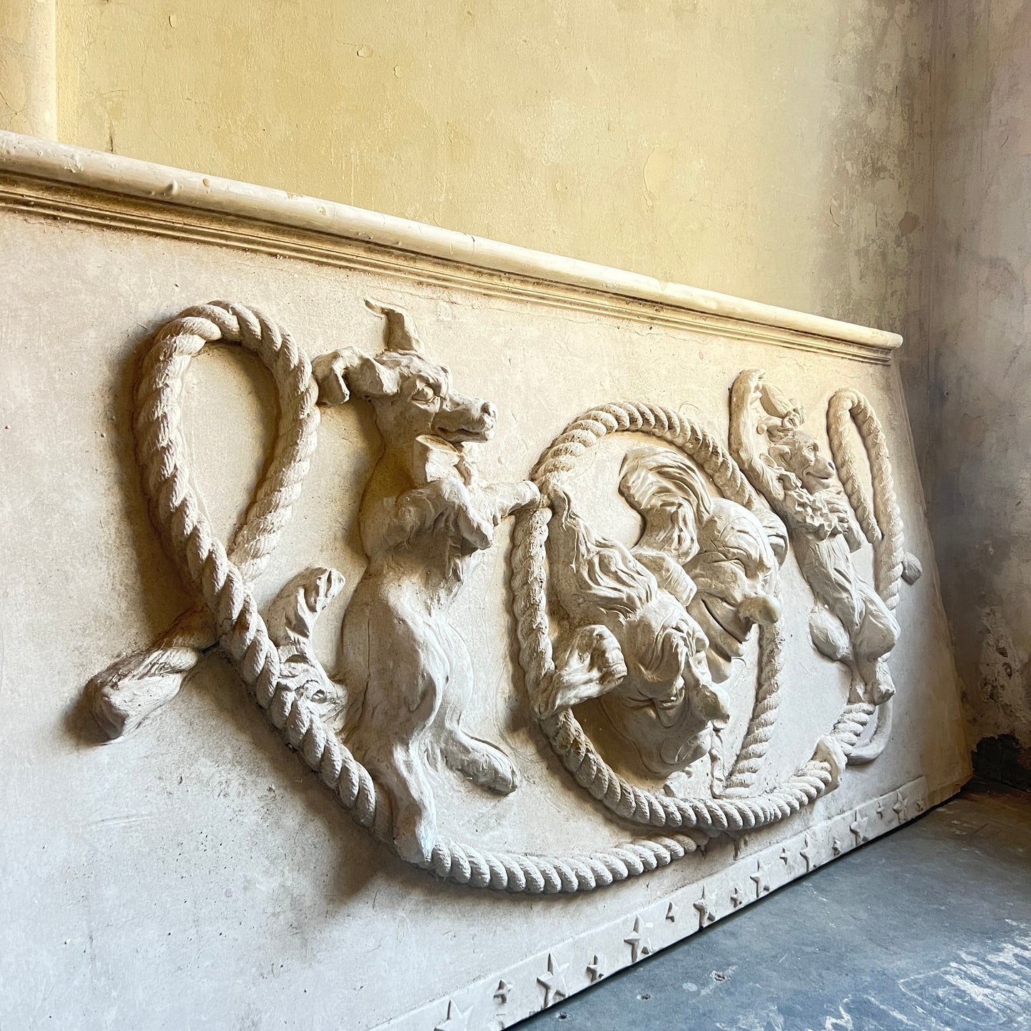 Large Plaster “Comedy & Tragedy” Theatre Panels