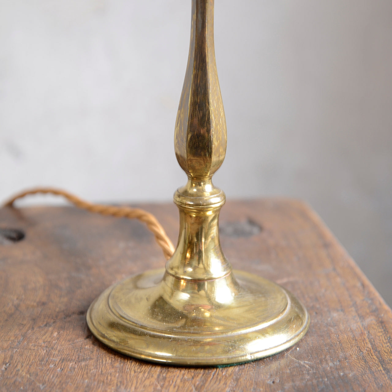 Small Brass Table Lamp