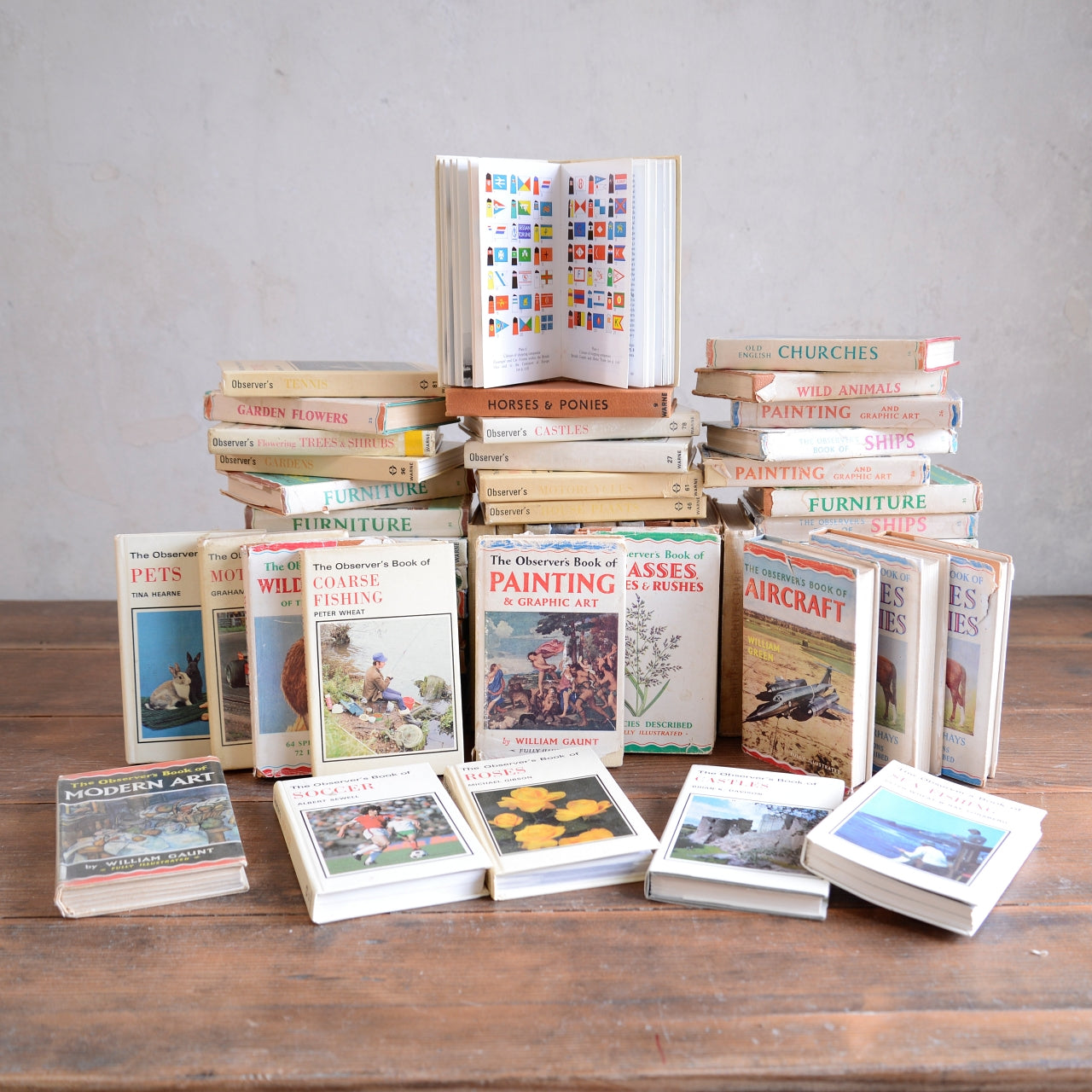 Collection of 57 Observer Books