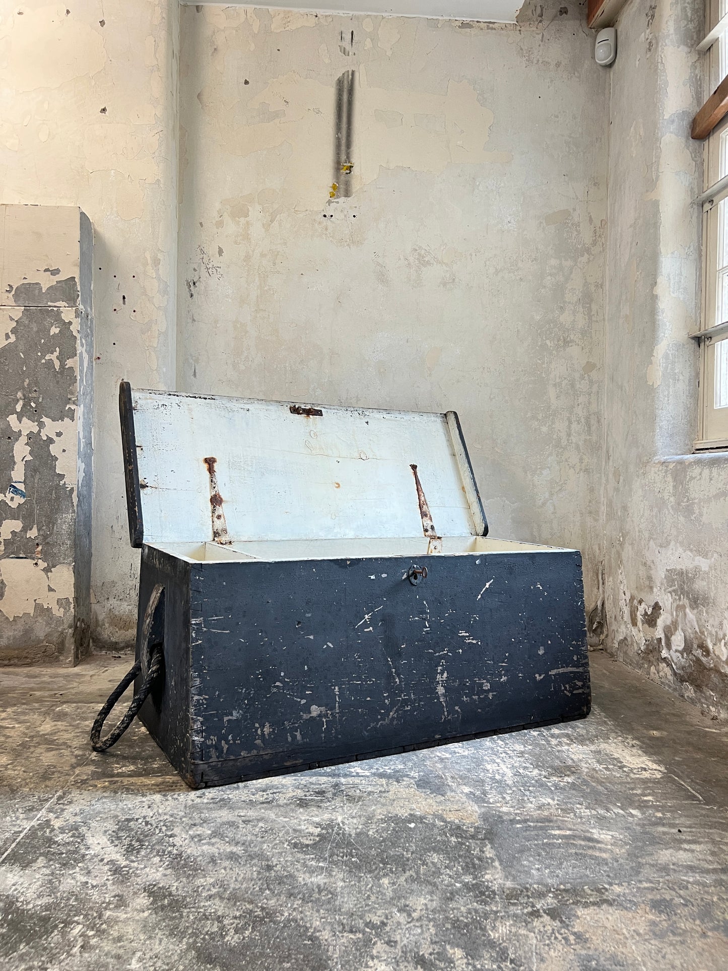 19thC Painted Seaman’s Chest
