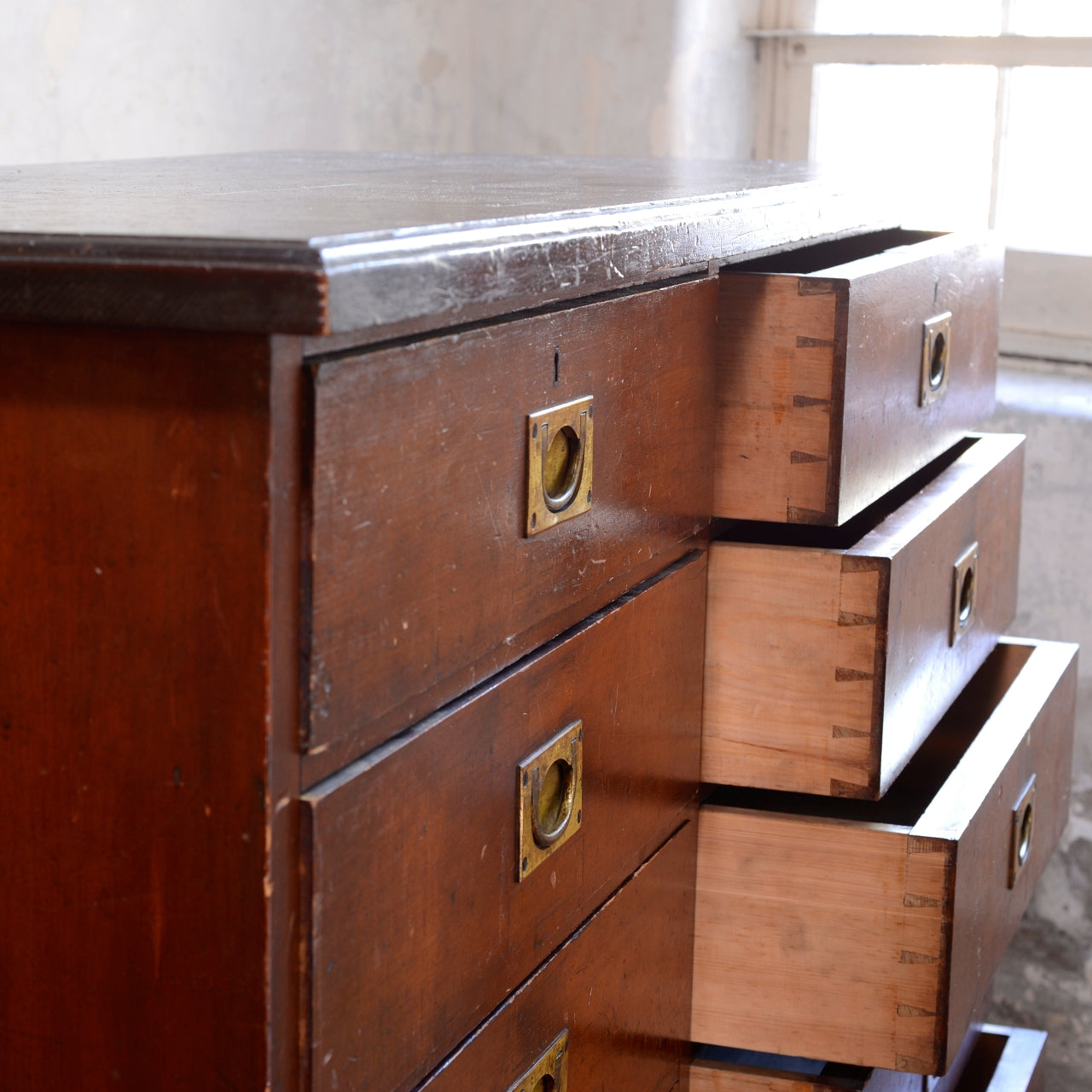 Haberdashery type Bank of Drawers