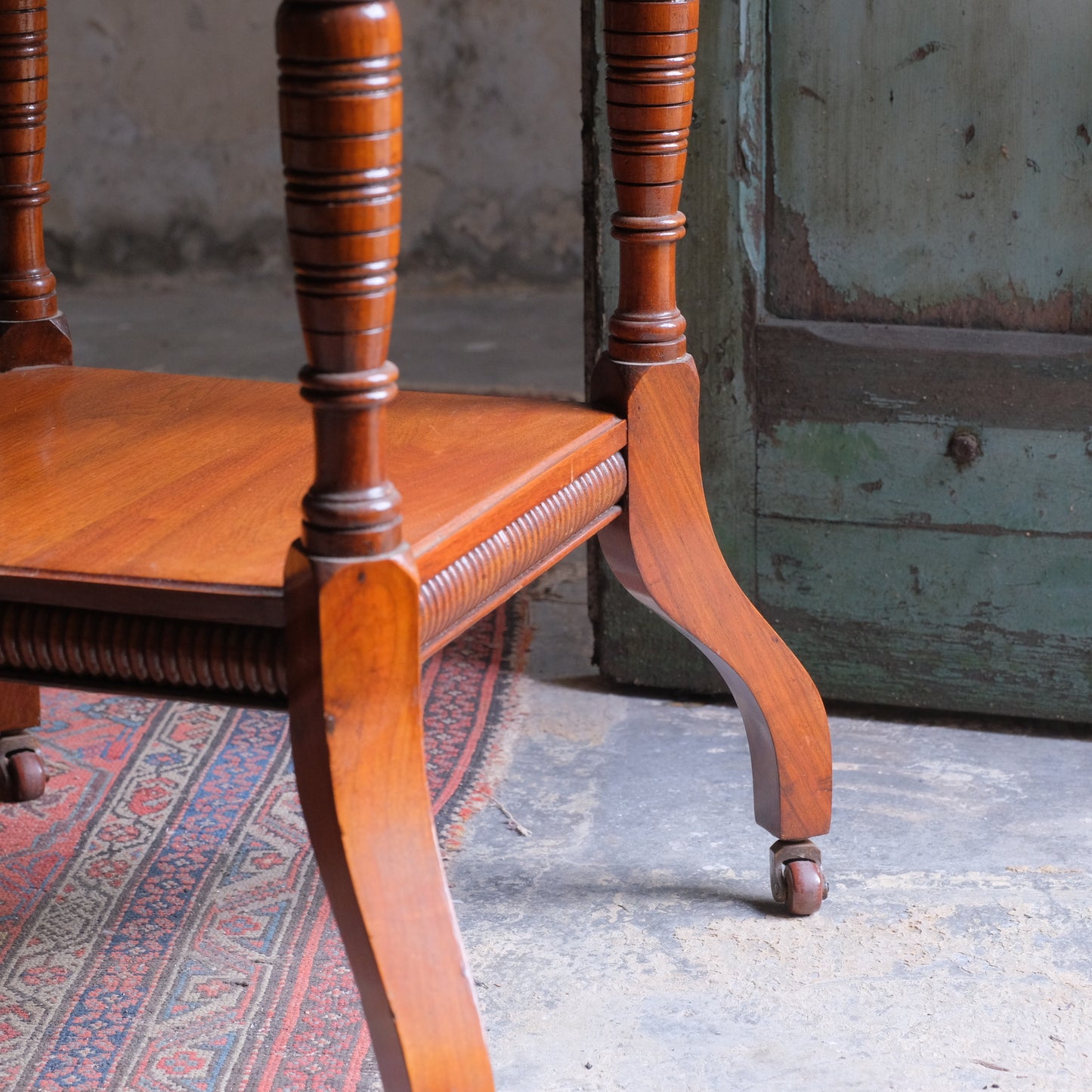 Mahogany side table - Jas Shoolbred