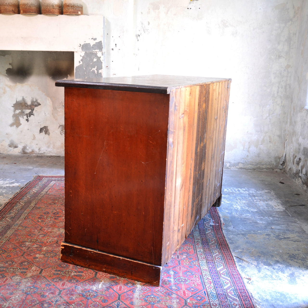 Haberdashery type Bank of Drawers