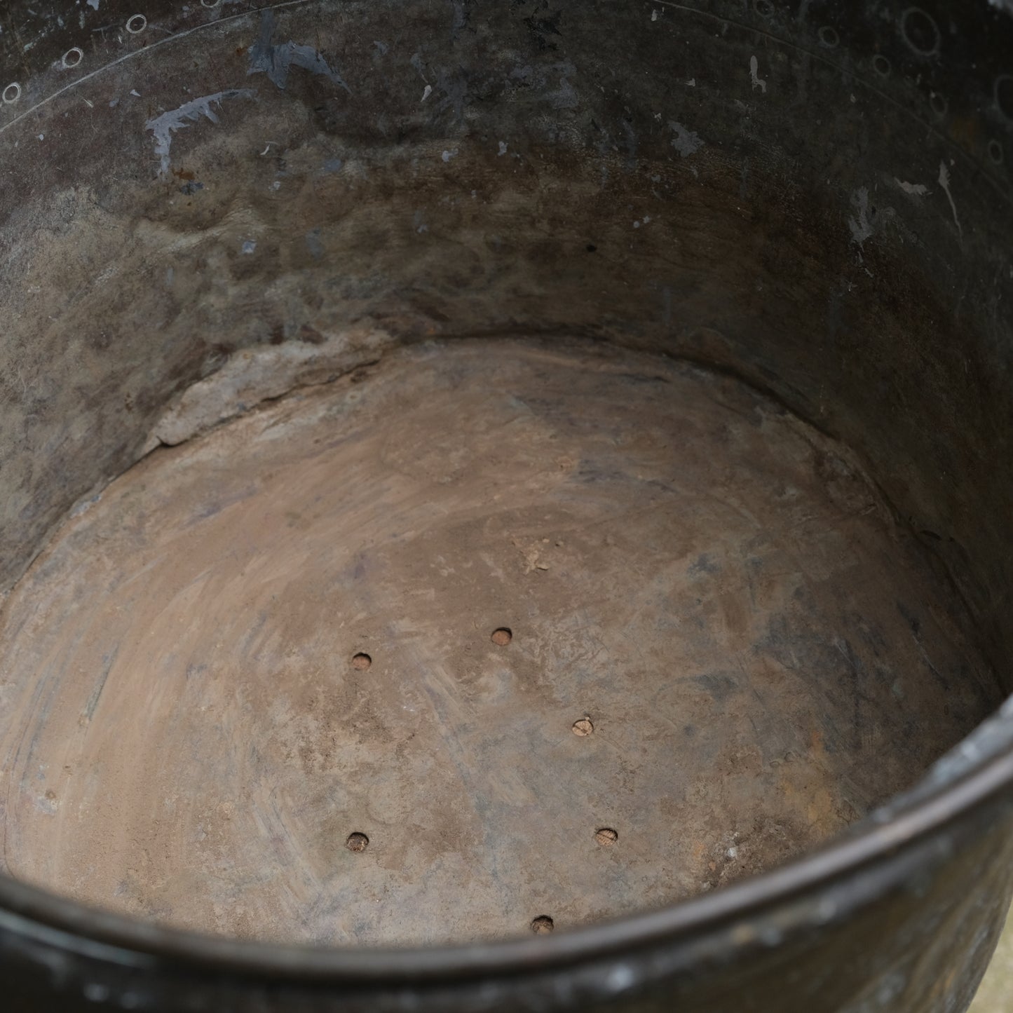 French Brass Bucket / Planter