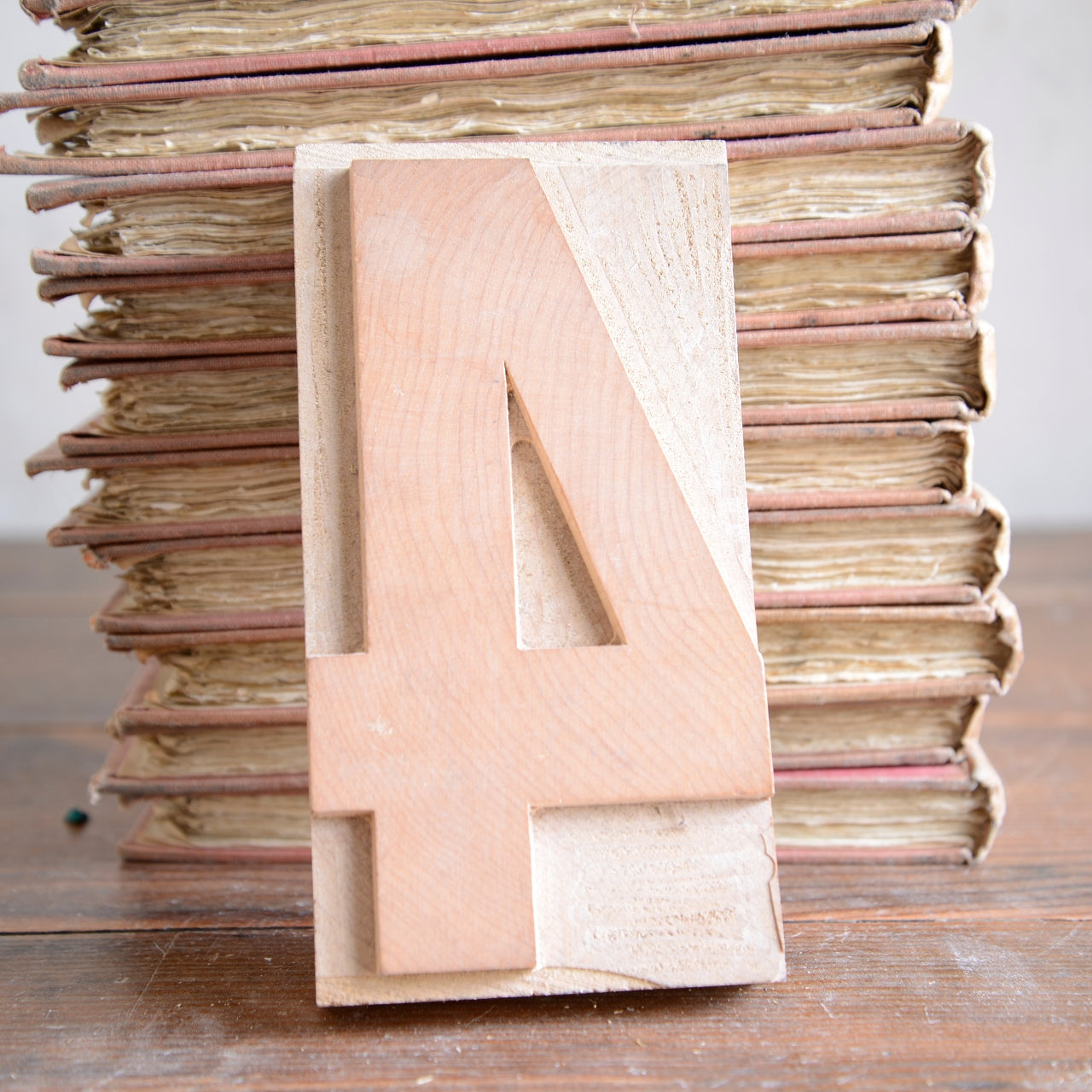 1950’s Wooden Letterpress Type - 15.5cm