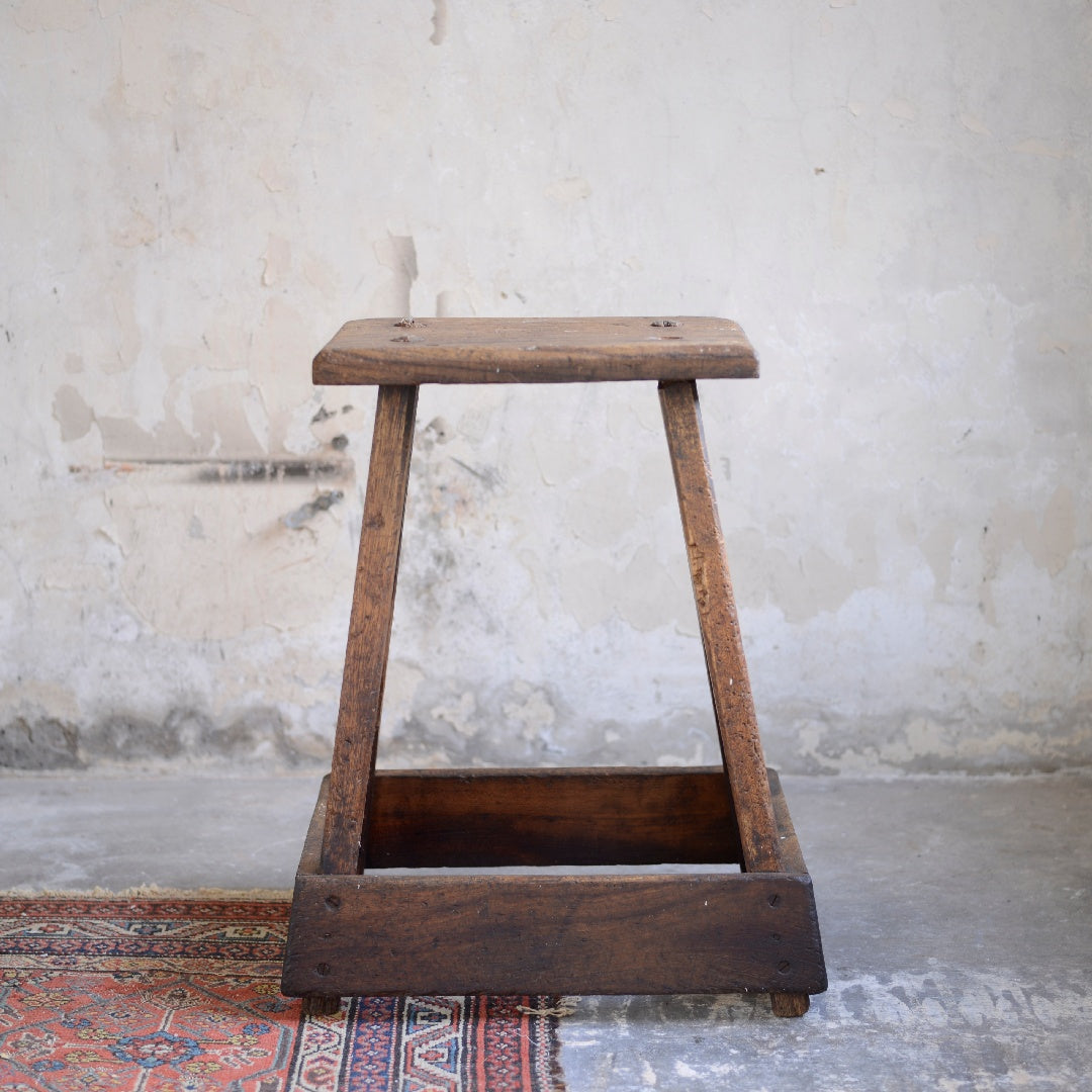 Antique Cutlers or Jewellers Work Stool - A