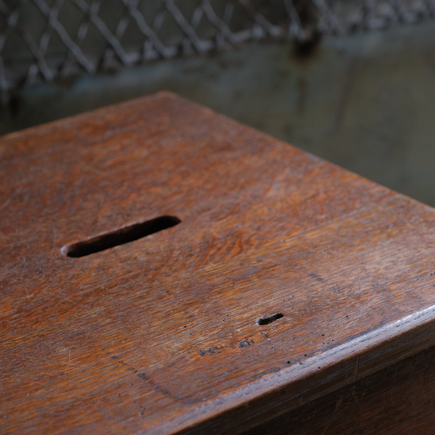 Donation box on stand