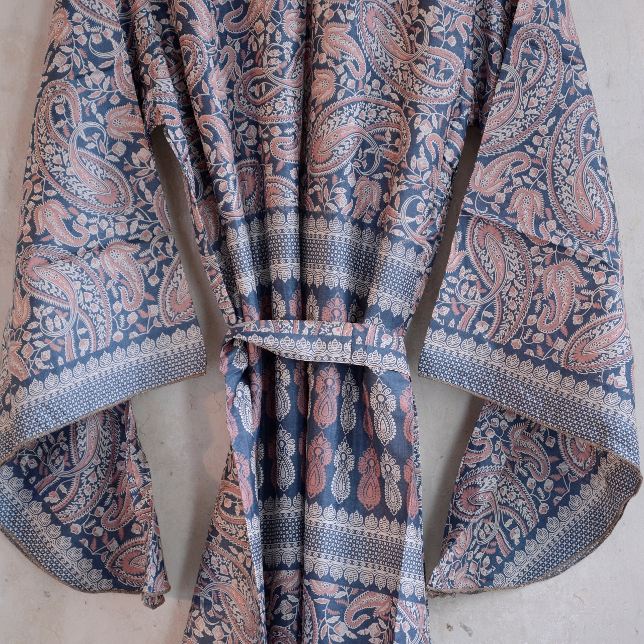 Vintage Silk Batwing Kimono - RR