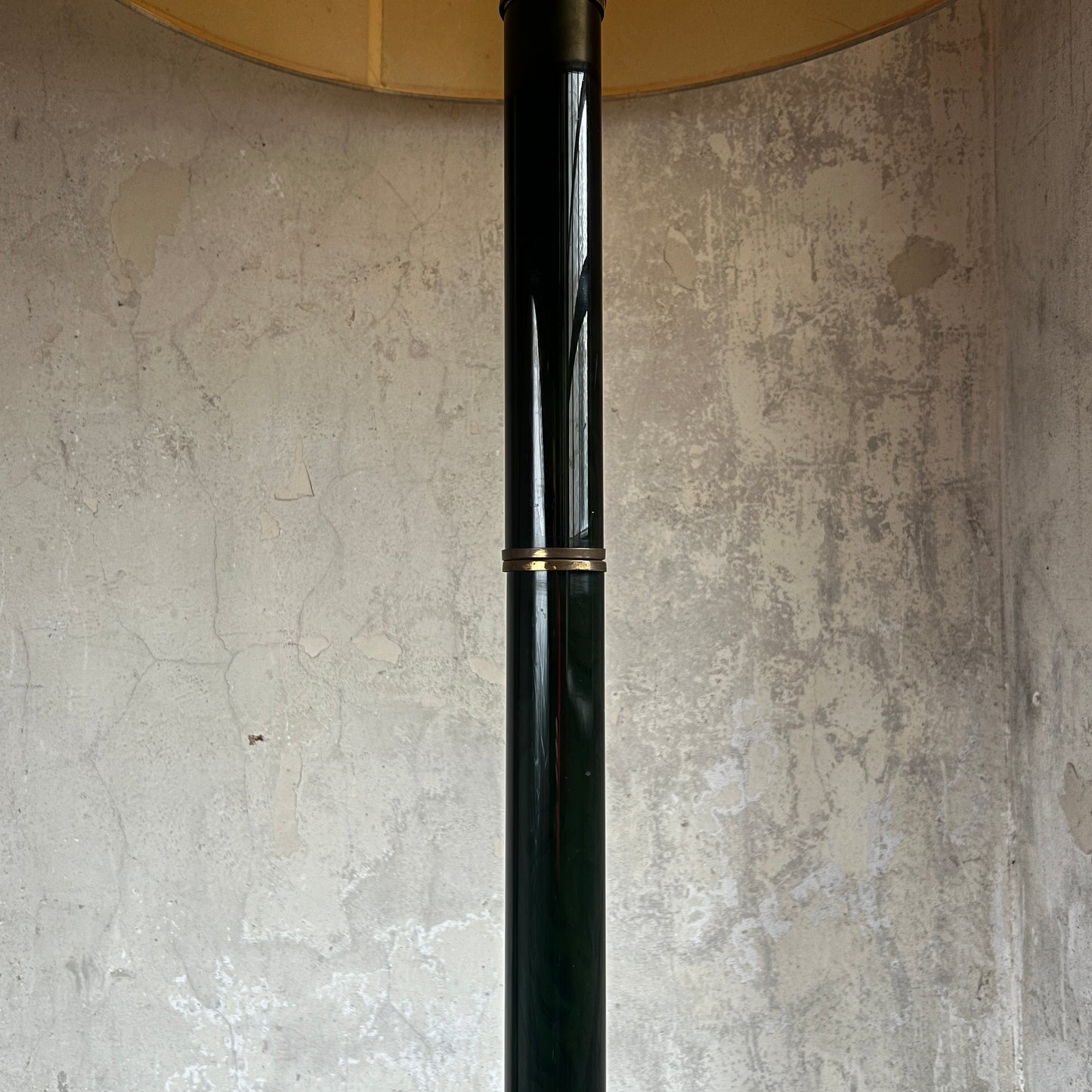 1950’s Italian Malachite & Brass Standard Lamp