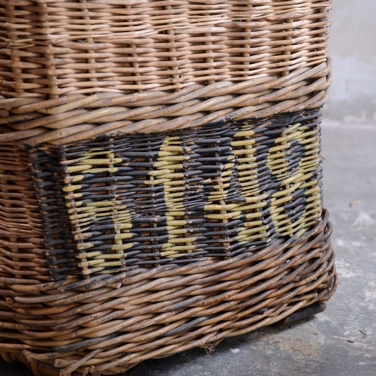 19thC Edwin Woodhouse & Co Mill Basket