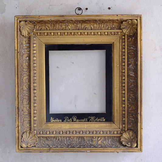19thC Gilt & Gesso Picture Frame