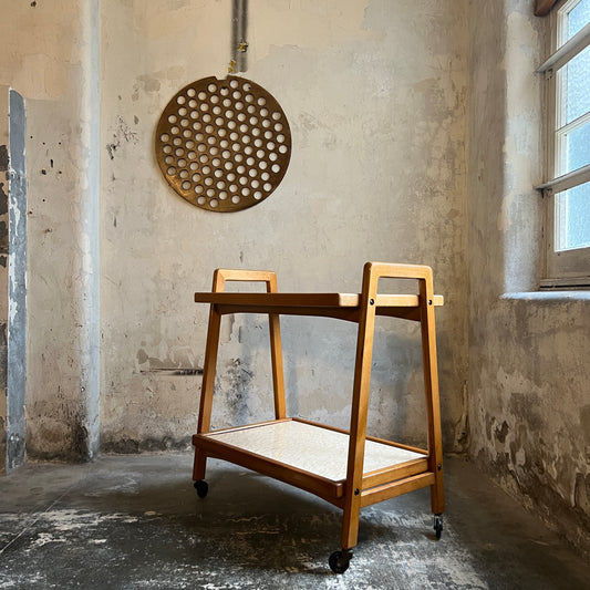 Mid-Century Two-tier Drinks Trolley