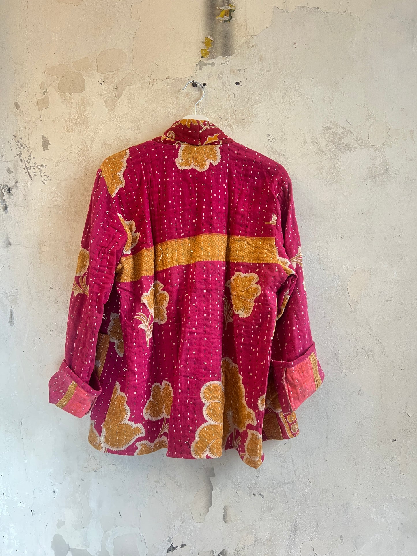 Vintage Cotton Kantha Jacket - No 13