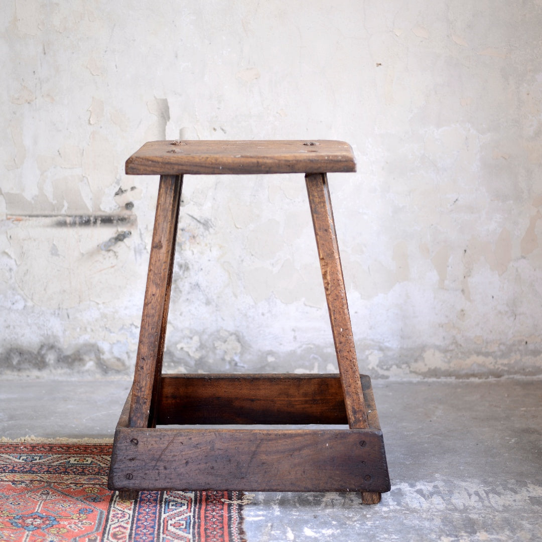 Antique Cutlers or Jewellers Work Stool - A