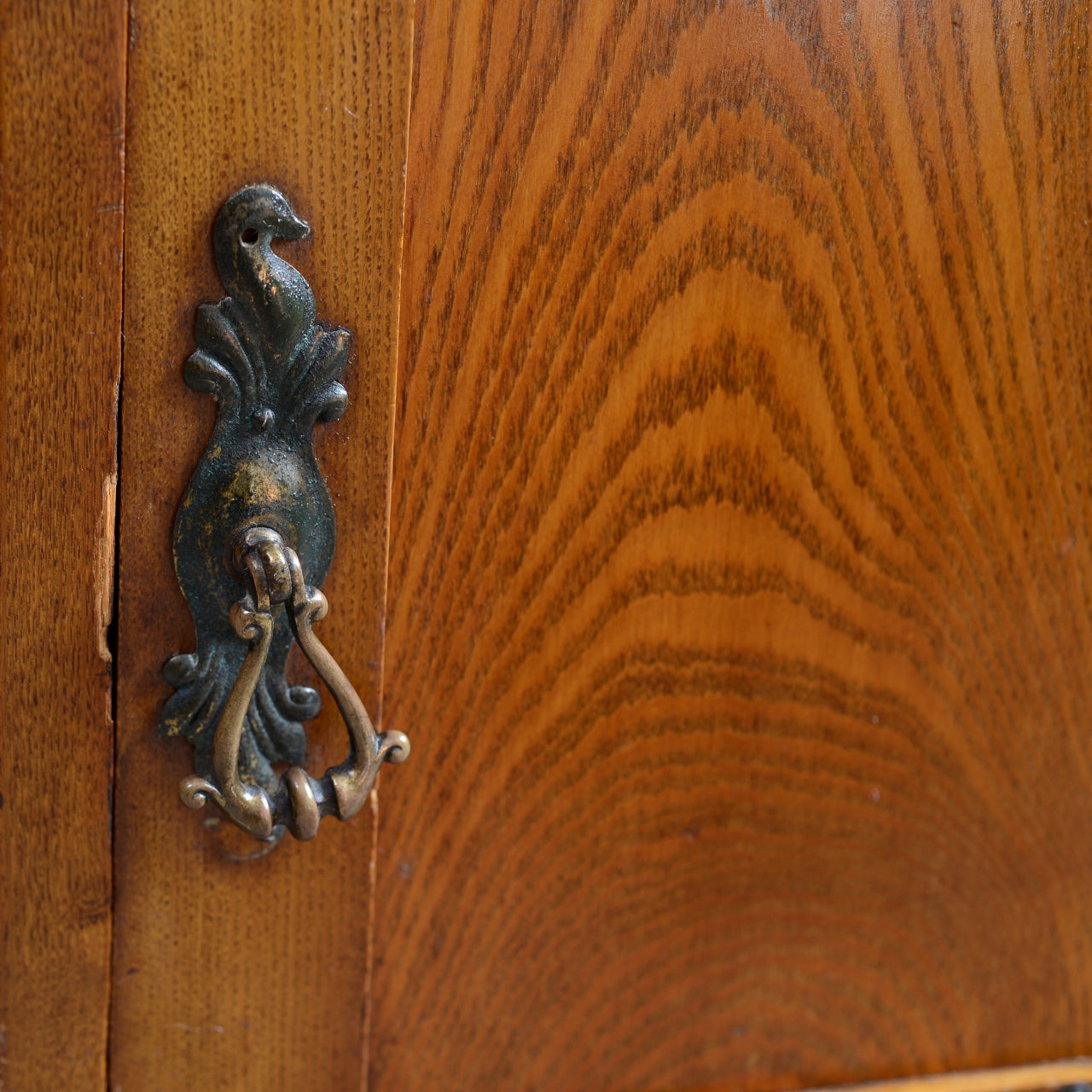 Ash Bedside Cabinet - Arts & Crafts