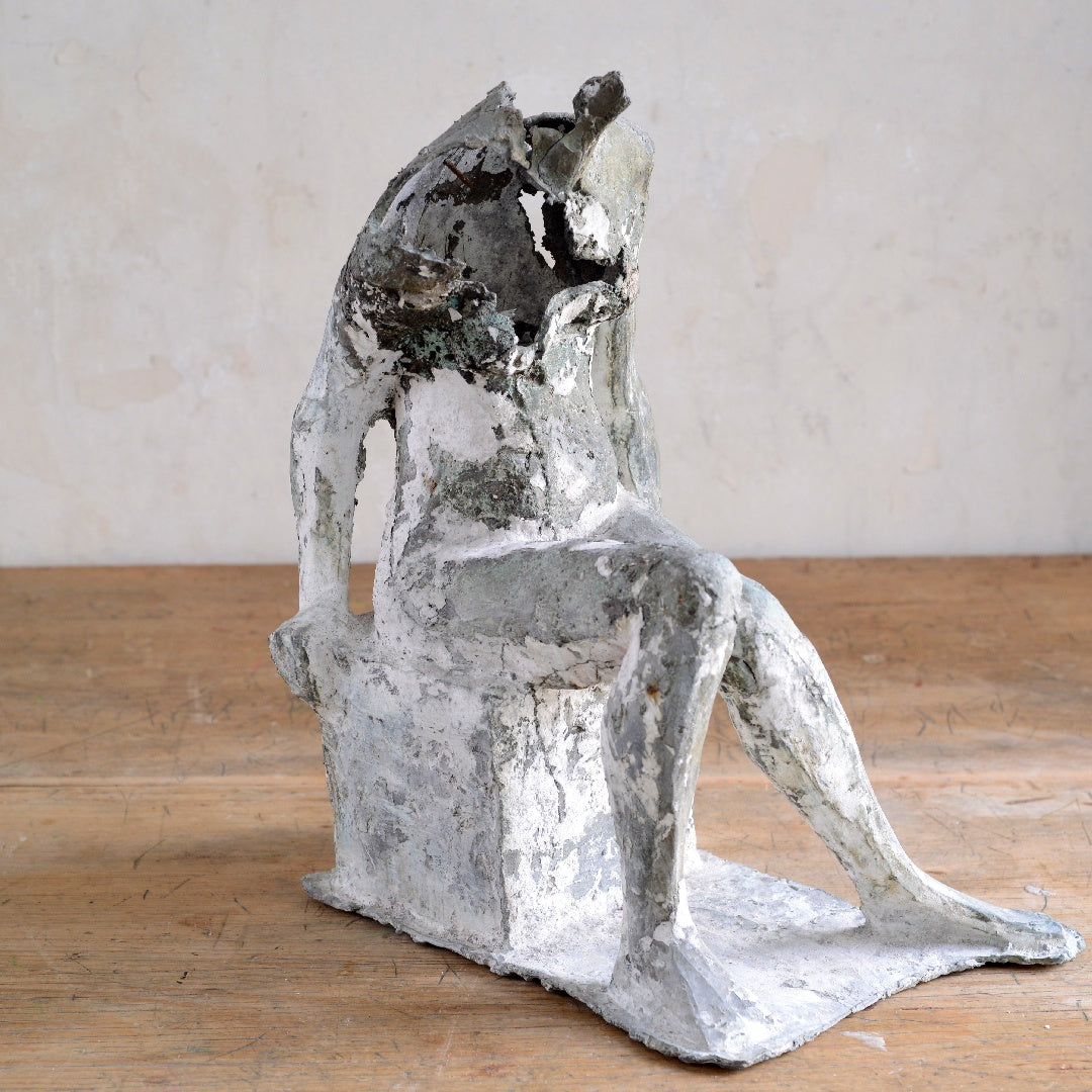 Seated Nude Sculpture