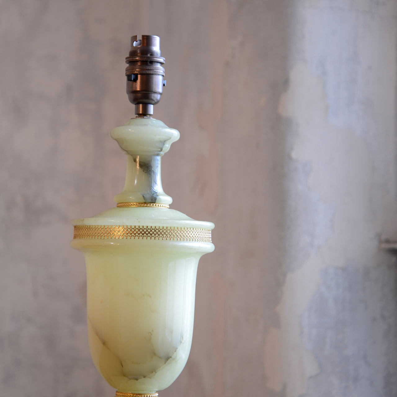 Italian Alabaster Table Lamp