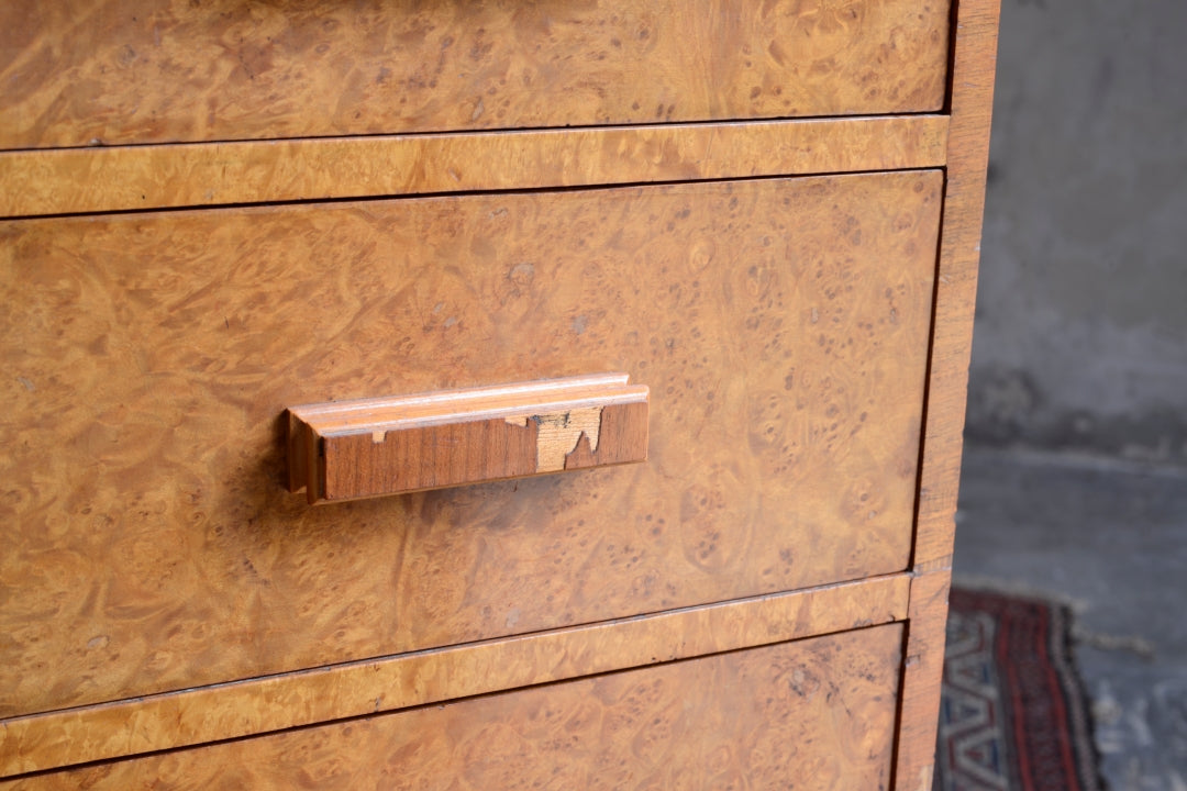 Art Deco Pedestal Desk