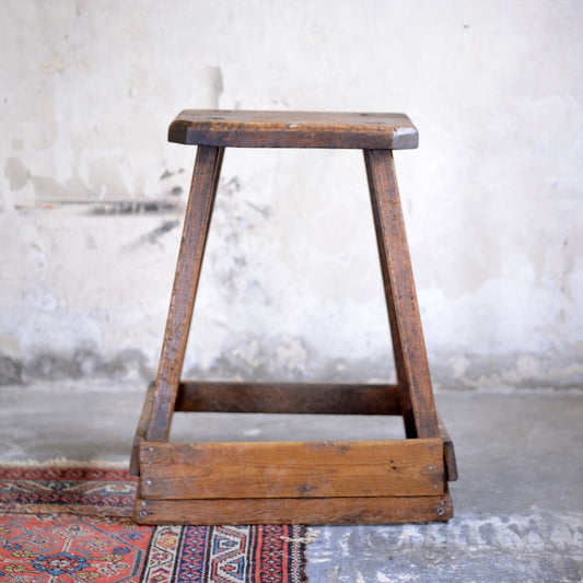 Antique Cutlers or Jewellers Work Stool - B