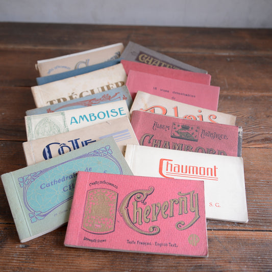 Collection of 17 Vintage Souvenir Postcard Booklets