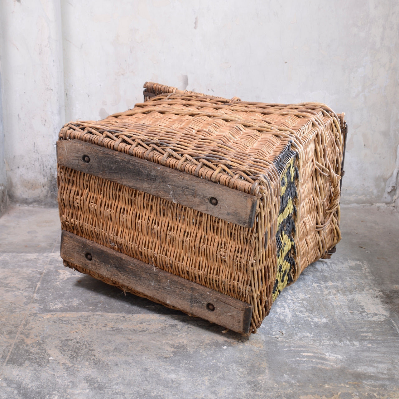 19thC Edwin Woodhouse & Co Mill Basket