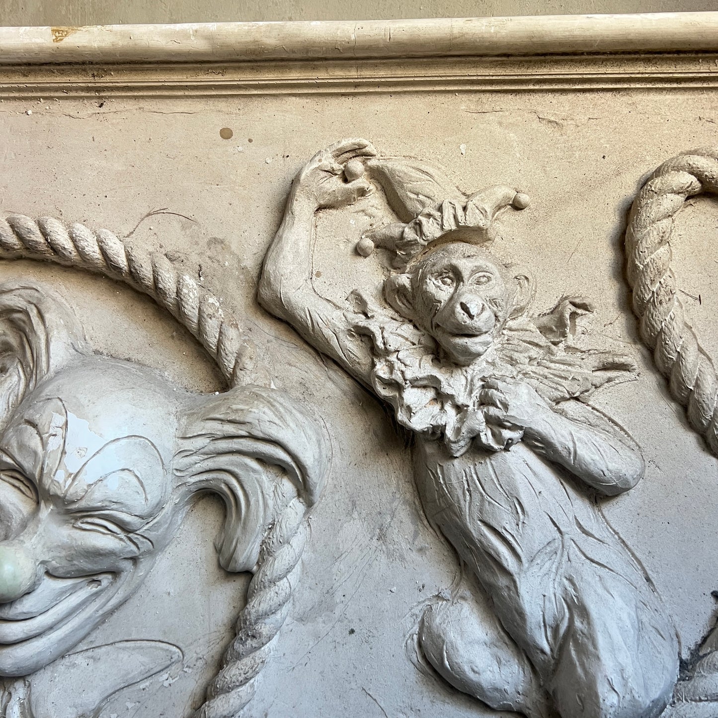 Large Plaster “Comedy & Tragedy” Theatre Panels