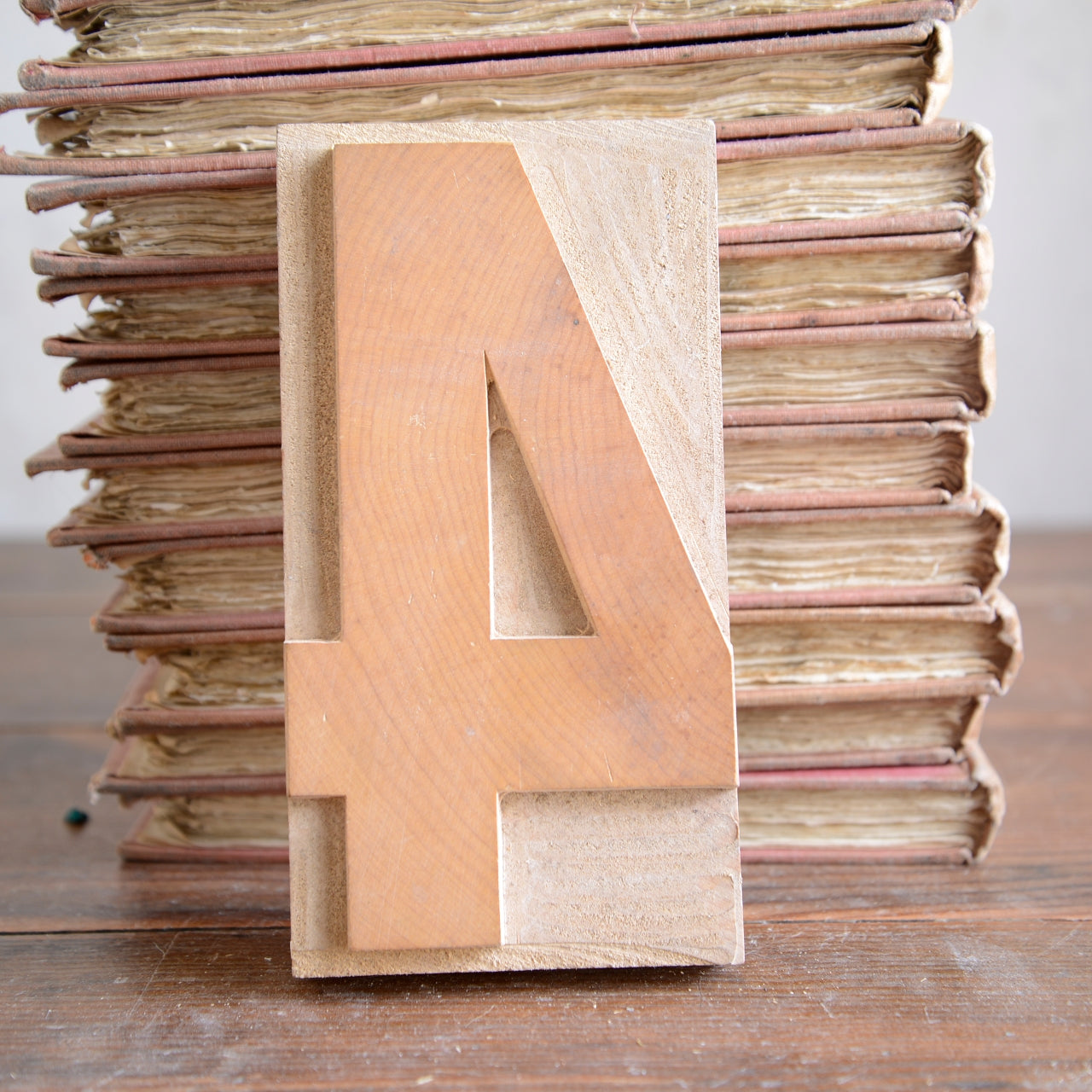 1950’s Wooden Letterpress Type - 15.5cm