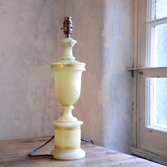 Italian Alabaster Table Lamp