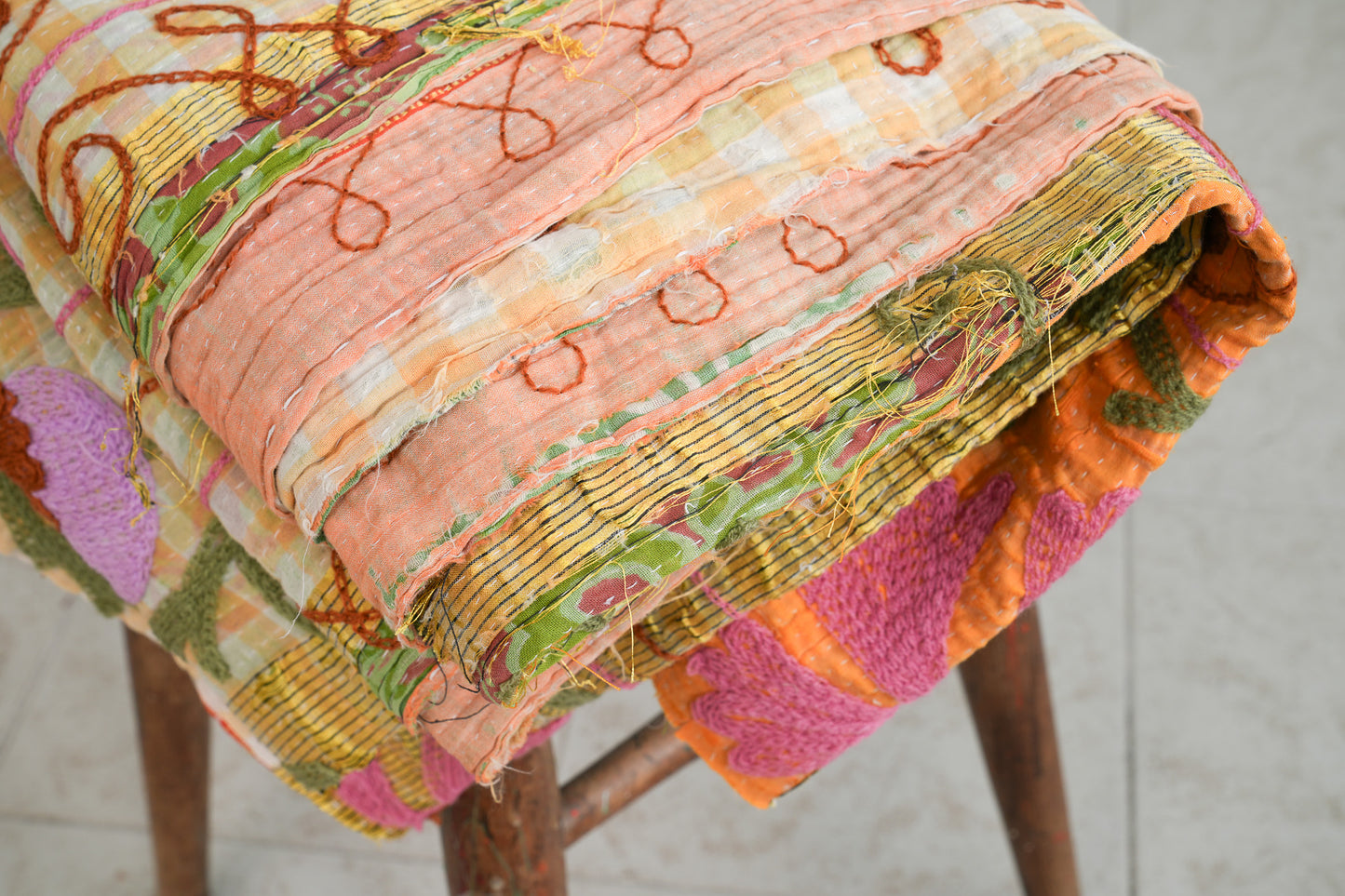Finestitch Kantha & Suzani Quilt